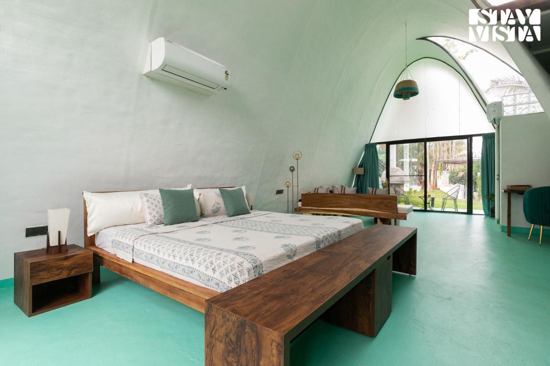 Stayvista At Shwaas Mysore With Private Pool Bagian luar foto