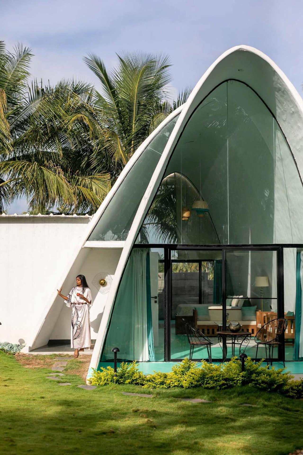 Stayvista At Shwaas Mysore With Private Pool Bagian luar foto